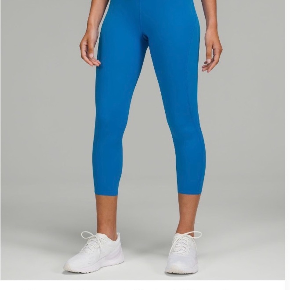 Lululemon Base Pace Bright Blue Leggings